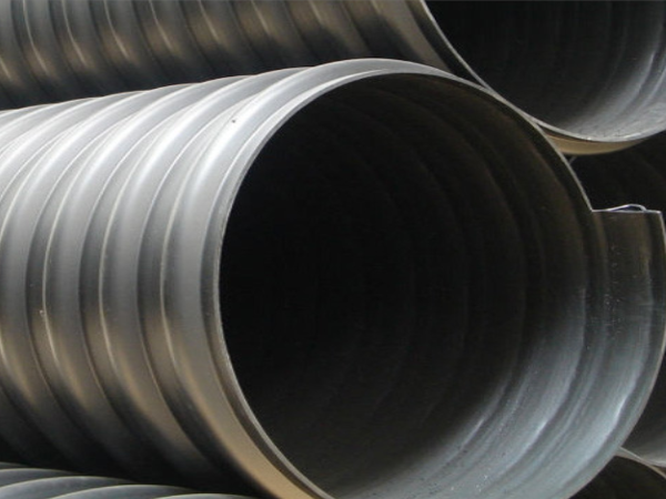 山东DN400HDPE钢带波纹管 PE钢带波纹管